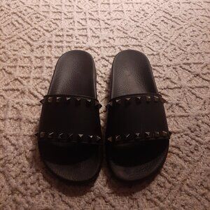 Valentino PVC slides size 39